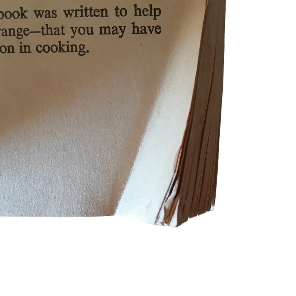Vintage 60's Cook Book 'Electric Cook Book' Paperback Marguerite Fenner